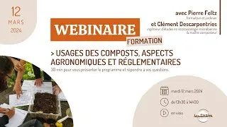Miniature : Présentation de la formation "Usages des composts : aspects agronomiques et réglementaires"