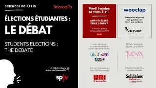 Miniature : Débat des élections étudiantes - Sciences Po