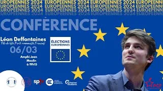 Miniature : Conférence avec Léon  Deffontaines - cycle des élections européennes