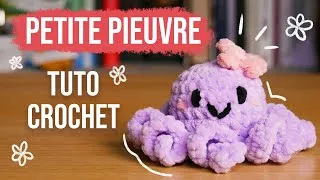 Miniature : Petite pieuvre en crochet 🐙​ Tuto crochet facile et rapide