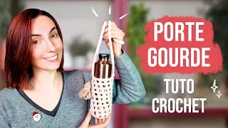 Miniature : Porte-gourde au crochet 🧶​ Tuto crochet facile et rapide