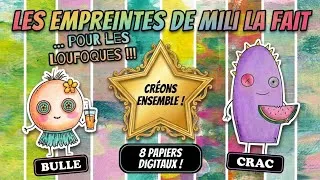 Miniature : ​Je teste la nouvelle collection "Les Empreintes" de @Mililafait avec Bulle & Crac !