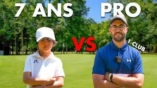 Miniature : Un enfant de 7 ans peut il gagner 1 trou contre un pro ?