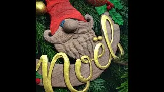 Miniature : Sculptez une Couronne de Noël