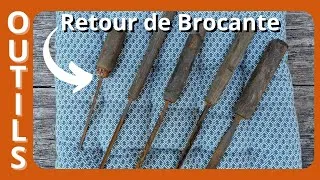 Miniature : Retour de Brocante, j'ai trouvé un superbe jeu de gouges
