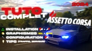 Miniature : TUTO COMPLET ASSETTO CORSA 2025 (INSTALLATION, CONFIGURATION, GRAPHISMES, TRAFFIC, SERVEUR ETC...)