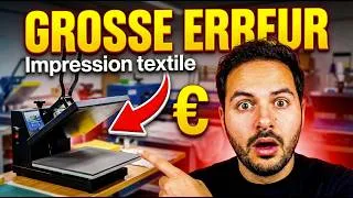 Miniature : Comment monter un atelier d’impression textile VRAIMENT rentable ?