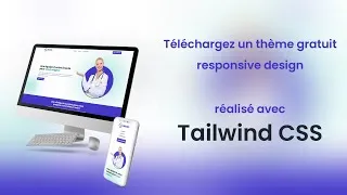 Miniature : Template Tailwind CSS sur le thème médical, téléchargement gratuit des fichiers