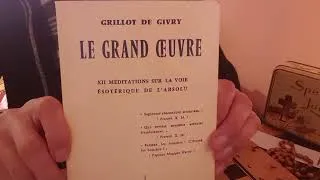 Miniature : Le Grand Oeuvre, Grillot de Givry - première méditation