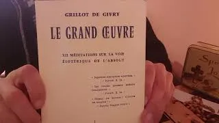 Miniature : Le Grand Oeuvre, Grillot de Givry - seconde méditation