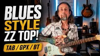 Miniature : Blues style ZZ Top - Tab/GPX