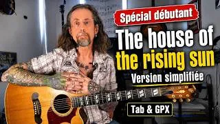 Miniature : Débutant: House of the rising sun version simplifiée - Tab.GPX