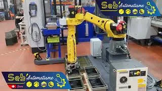 Miniature : Robot de chargement et déchargement machine à laver