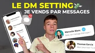 Miniature : J'ai lancer un nouveau business depuis 7 mois ( le dm setting)