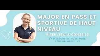 Miniature : 1ère en PASS et sportive de haut niveau la même année, témoignage ultra motivant !