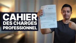 Miniature : Comment rédiger un cahier des charges PRO pour ton site internet : 7 étapes + Modèle Gratuit