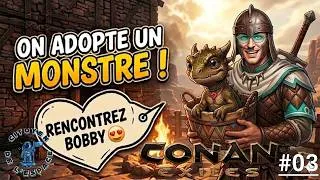 Miniature : Un bébé contre du Fer ! - #03 - VOD DECOUVERTE sur #CONAN EXILES