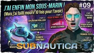 Miniature : Le sous marin au risque de ma vie 💀 - #09 - VOD DECOUVERTE sur #Subnautica