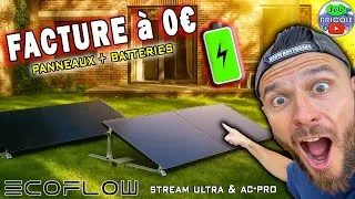 Miniature : ✅COMMENT INSTALLER PANNEAUX SOLAIRES AVEC BATTERIES SUR UNE TERRASSE 🔋⚡️