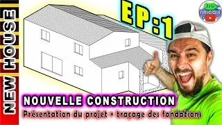 Miniature : [🚧NOUVELLE MAISON🚧] PRÉSENTATION DU PROJET - EP 1 !! ❤
