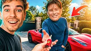 Miniature : MON PÈRE Conduit Ma Ferrari 😱 Il réalise son Rêve 🥹