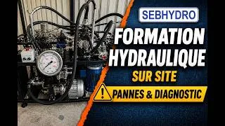 Miniature : Formation hydraulique sur site  banc transportable et diagnostic de pannes