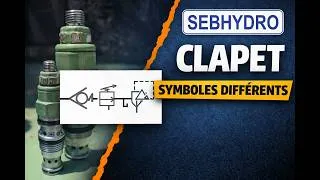 Miniature : Les diffenrentes façon de symboliser un clapet hydraulique