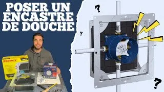Miniature : Comment installer un encastré de douche avec ROBIBOX TRÈS SIMPLEMENT sur du placo