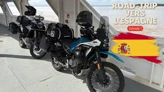 Miniature : " Road trip " Des bretons à la conquête des déserts espagnols  épisode1 CF MOTO 450 MT et Norden 901