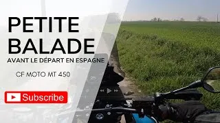 Miniature : Petite balade dans la campagne bretonne. CF MOTO MT-450