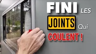 Miniature : Joint de camping-car qui ou de caravane qui coulent avec la chaleur, fini ! La solution