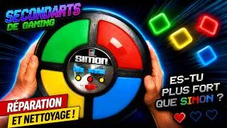 Miniature : Nettoyage et réparation du jeu électronique vintage SIMON