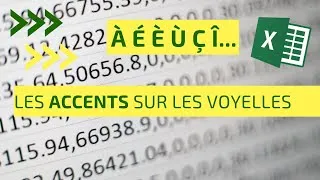 Miniature : Accentuer les voyelles en majuscules dans Excel