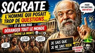 Miniature : Socrate : L’homme qui posait trop de questions… et a fini par déranger tout le monde (même la mort)