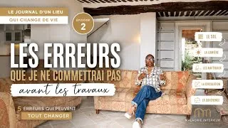 Miniature : Le Journal d’un lieu qui change de vie – Les erreurs que je ne commettrai pas avant les travaux