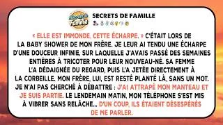 Miniature : «Cette écharpe est affreuse» mon frère a laissé sa femme jeter le cadeau que j'avais fait à la main