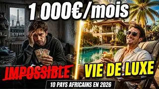 Miniature : Ces 10 Pays Africains Où 1 000€/mois Change Complètement Ta Vie en 2026