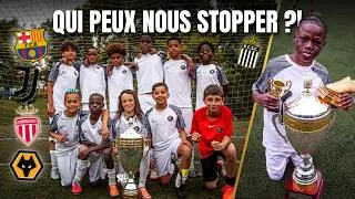 Miniature : ON GAGNE LE BARÇA ET JUVENTUS ?! 🤩😱 [VLOG SAINT-ÉTIENNE U11] 🇫🇷⚽