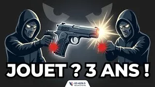 Miniature : Pistolet en plastique = 3 ans de prison : l'agression d'un agent de sécurité à Metz qui fait