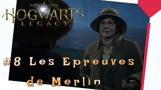 Miniature : #8 Les Epreuves de merlin: Hogwarts Legacy Let's Play