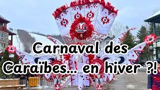 Miniature : Festival d'hiver caribéen à Blue Mountain Village ❄️ // Danse soca dans la neige