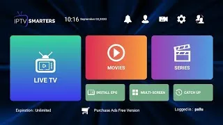 Miniature : INSTALLER UN IPTV SUR IPTV SMARTER PRO ET LE MEILLEUR SERVICE IPTV PAS CHER ( PETIT BUDGET )