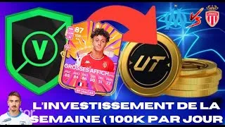 Miniature : CETTE INVESTISSEMENT VA TE RENDRE RICHE SUR EA FC 25 ( Pour tout BUDGET et PLATEFORME :100K/PILE100)