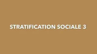 Miniature : STRATIFICATION SOCIALE  3