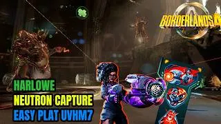 Miniature : Harlowe Neutron Capture Destroys Subjugator and Thol ! Easy Platinum Build - Borderlands 4 RaidBoss