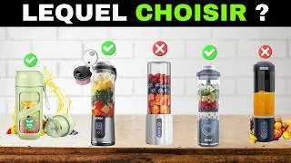 Miniature : ✅ Les 7 Meilleurs Blenders Portables (Smoothies & Voyage) [2026]🥤 Glace Pilée et Jus