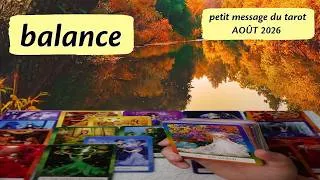 Miniature : BALANCE ~ l’explosion fertile permet de tout recommencer ~ Août 2026 ~ petit message du tarot