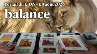 Miniature : BALANCE ♎ Le changement est lancé… en avant toute ! — Portail du Lion du 8 août 2026