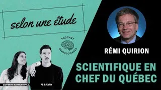 Miniature : #18 | Scientifique en Chef du Québec | Rémi Quirion | Selon une étude