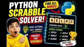 Miniature : Python Scrabble solver